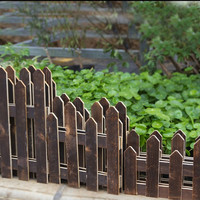 碳化防腐木制栅栏围栏宠物花园室内实木质栅栏白色护栏装饰_250x250.jpg