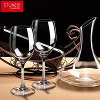 STONE ISLAND石岛水晶玻璃红酒杯高脚杯玻璃白葡萄酒杯波尔多_250x250.jpg