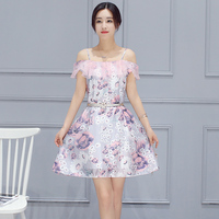 韩版夏季小清新连衣裙女短袖雪纺罩衫吊带背心裙两件套装裙子_250x250.jpg