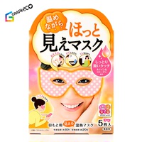 新品 香港直邮 日本 Graphico 温活女子会看得见可视蒸汽眼罩 5枚_250x250.jpg