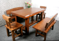 老榆木餐桌餐椅实木餐桌餐椅老榆木餐桌原木多功能简约长条餐桌子_250x250.jpg
