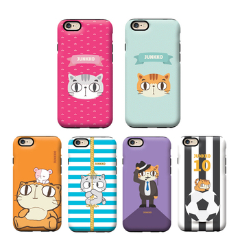正品韩国gcase可爱猫咪系列苹果6双层防摔套iphone6 plus手机外壳