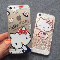 Hello Kitty苹果6手机壳卡通超薄透明硅胶软iphone6plus保护套5s_250x250.jpg