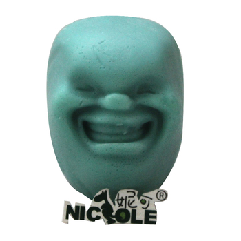 妮可DIY巧克力模具 硅胶蜡烛模具  鬼脸娃娃手工皂模具 R1415