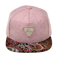 正品hater棒球帽子snapback粉红色甜美变形虫男女士嘻哈平沿帽_250x250.jpg