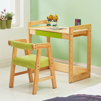 zghs实木儿童桌椅套装可升降小学生写字桌台简约课桌组合书桌特价_250x250.jpg