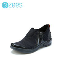 Bzees 2016新款中跟休闲女运动鞋 舒适轻便单鞋 侧拉链女鞋C0241_250x250.jpg