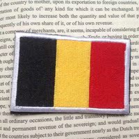 比利时 Belgium 刺绣国旗徽章 士气章 户外军迷战术肩章 臂章_250x250.jpg
