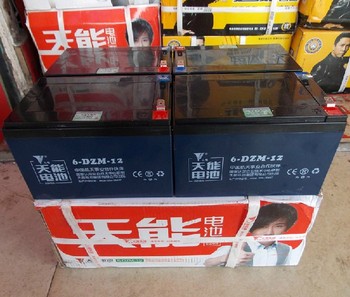 全新正品电动车电池天能电瓶48V12AH（6-dzm-12）电瓶车电池单买
