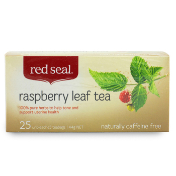 澳洲直邮代购Red Seal红印树莓叶/覆盆子茶25包缓解痛经帮助顺产