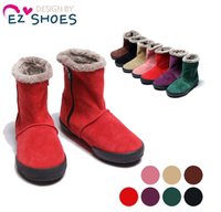 代购 2016新款 韩国童鞋代购EZshoes 男童女儿童加绒靴子 中帮靴_250x250.jpg