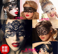 黑色蕾丝公主假面具情趣眼罩眼纱 圣诞节化妆舞会派对万圣节饰品_250x250.jpg