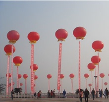 彩色空飘气球广告开业庆典空飘飘空氢气球升空灯笼球空飘批发
