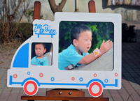 12寸7寸汽车组合彩色高档儿童相框卡通创意挂墙相框厂家定做批发_250x250.jpg