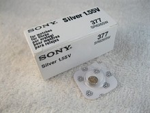 全新氧化银1.55V SONY 377手表电子索尼 SR626SW纽扣电池 单粒装