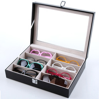 8位 眼镜收纳盒墨镜收纳盒太阳镜收纳盒发卡围巾收纳展示盒PU盒子_250x250.jpg