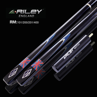 RILEY 英国瑞丽斯诺克球杆手工小头台球杆RM-400黑八16美式桌球杆_250x250.jpg
