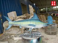 厂家定制玻璃钢仿真鲨鱼鲸鱼雕塑摆件海洋生物动物鱼类雕塑cs02_250x250.jpg