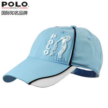 新款正品POLO高尔夫球帽 防晒遮阳帽 透气棉抗UV 男女高尔夫帽子