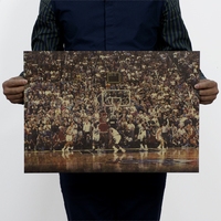 【H064】迈克尔 乔丹 经典绝杀 篮球体育牛皮纸海报 51x35.5cm_250x250.jpg