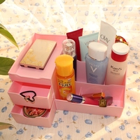 韩国抽屉式化妆品收纳盒创意桌面收纳盒 大号加厚塑料首饰储物盒_250x250.jpg
