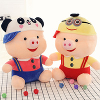 厂家批发麦兜猪公仔毛绒玩具卡通可爱情侣猪玩偶布娃娃一件代发_250x250.jpg