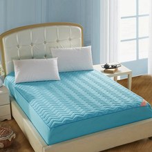 床笠单件 加厚夹棉全棉床罩 席梦思床垫保护套1.5 1.8米床垫罩套