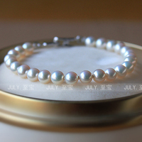 小暖心一专柜日本Akoya海水珍珠串珠手链镜面极强光特价手串包邮_250x250.jpg