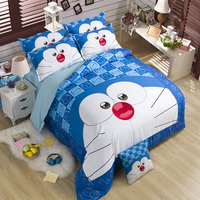 儿童床上用品纯棉卡通1.2m机器猫3D床单被套三件套1.5米四件套1.8_250x250.jpg