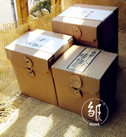 创意纸盒|干货蜂蜜茶叶|500g六角玻璃瓶 牛皮纸包装礼盒批发定做_250x250.jpg