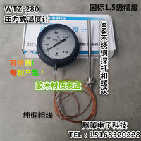 富阳热工WTQ/WTZ-280压力式温度计 锅炉/工业/指针温度计 温度表_250x250.jpg