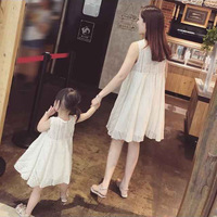 新款夏装2-3-4-5-6-7-8岁童装女童无袖蕾丝连衣裙白色裙子母女装_250x250.jpg