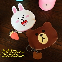 韩国ulzzang软萌卡通小熊零钱包小兔可爱创意立体硬币包手拿包_250x250.jpg