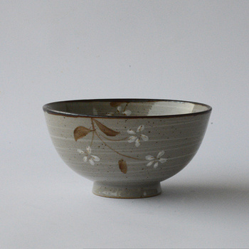 复古创意陶瓷碗 日式料理餐具小面碗汤碗米饭碗 家用大小微波炉用