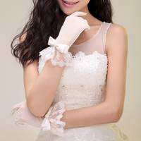 新款2016春季婚纱手套短款透明网纱蕾丝边韩版包邮白色有指蕾丝夏_250x250.jpg