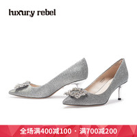 LR女鞋Luxury Rebel 2017秋季新款方钻细跟婚鞋尖头女单鞋高跟鞋_250x250.jpg