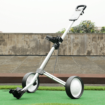 高尔夫球包车 拖车  可折叠 手推球包车 单包球车 两轮