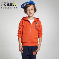 男童外套棒球衫儿童外套棒球服男大童卫衣外套橙色2015春季新款潮_250x250.jpg