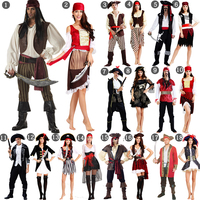 万圣节海盗服装 加勒比海盗服装 男女成人杰克船长cos舞会派对_250x250.jpg