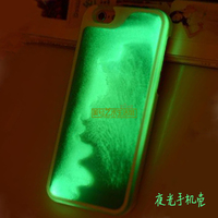 韩国夜光流沙苹果手机保护套磨砂 iPhone4s/5s/6s/plus手机壳包邮_250x250.jpg