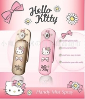正版Hello Kitty Handy Mist spray纳米喷雾器便携面部补水美容仪_250x250.jpg
