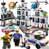 正品沃马兼容乐高拼装积木玩具大型城市系列警察局总署儿童节礼物_250x250.jpg