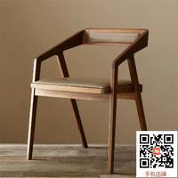 美式复古餐椅电脑椅简约靠背椅实木椅子原木办公椅休闲阳台椅_250x250.jpg