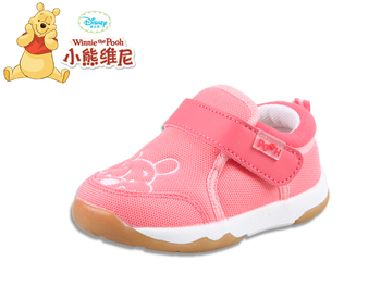 小熊维尼2015年秋款X5317男女童鞋布鞋单鞋1-3岁软底学步鞋机能鞋