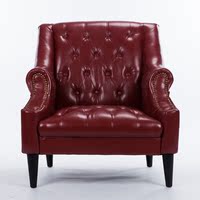简欧法式单人沙发双人皮沙发组合简欧式复古沙发老虎椅咖啡厅围椅_250x250.jpg