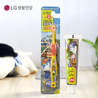 韩国进口LG儿童硅胶卡通软毛抗菌宝宝专用珀利2段3-6岁护齿牙刷_250x250.jpg