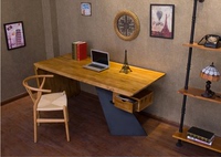美式loft复古办公桌电脑桌铁艺实木老板桌大班桌简约会议桌洽谈桌_250x250.jpg