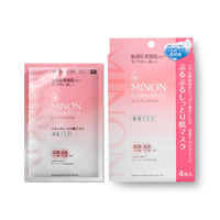 现货日本COSME大赏MINON氨基酸保湿清透面膜 敏感干燥肌肤 4枚入_250x250.jpg