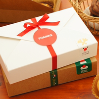 烘焙包装盒简约信封式圣诞饼干盒姜饼盒西点盒蛋糕盒_250x250.jpg