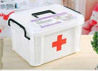 家用医药箱特大号急救箱双层分格小药品收纳盒塑料儿童保健医疗箱_250x250.jpg